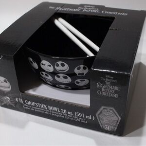Disney Nightmare Before Christmas Chopstick Bowl